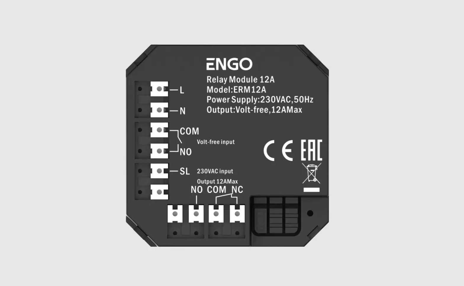 Engo Erm12a Relay Module 12a User Guide Engo Erm12a Relay Module 12a User Guide