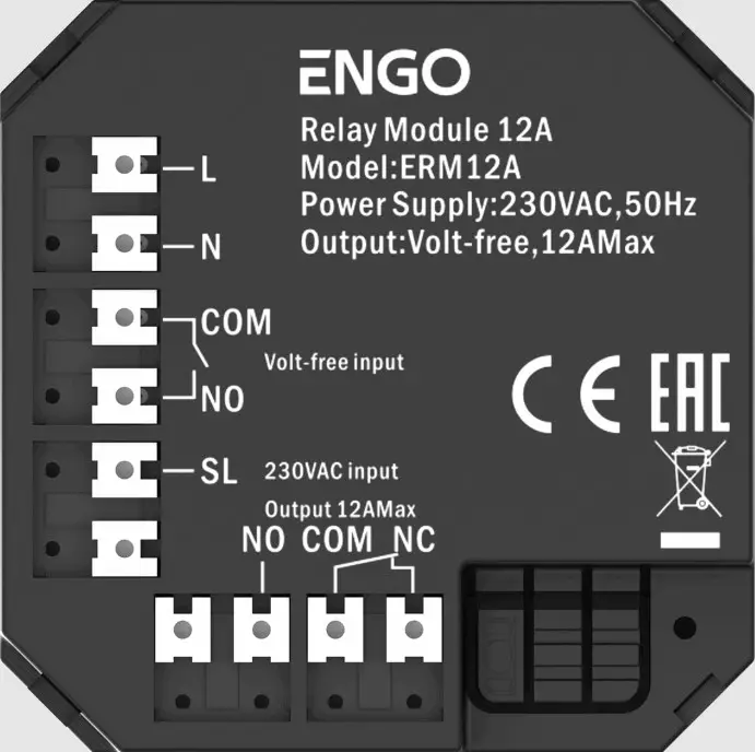 ENGO ERM12A Relay Module 12A