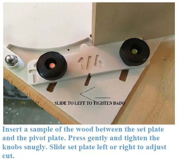 Woodline DadoRight Dado Jig for Router 9