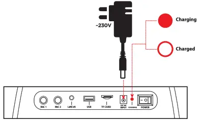 defender Boomer 60 Portable Speaker - Chirging