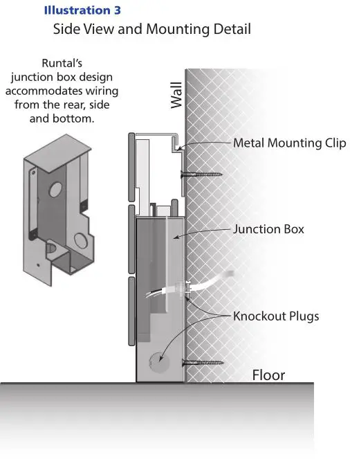 Runtal Electric Baseboard - Illustration 3