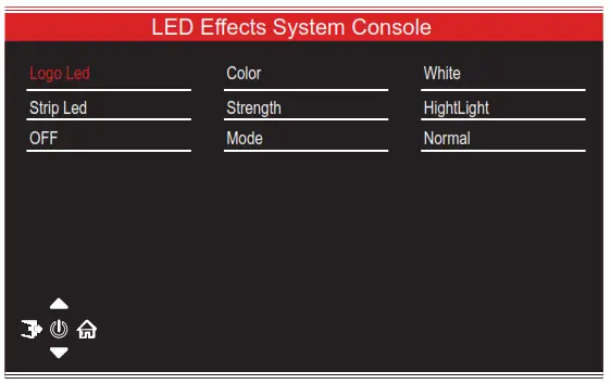 electriQ eiQ-27CVQHD165IFSGHLD 27 Inch QHD 165Hz Curved Monitor - LED EFFECTS SYSTEM CONSOLE