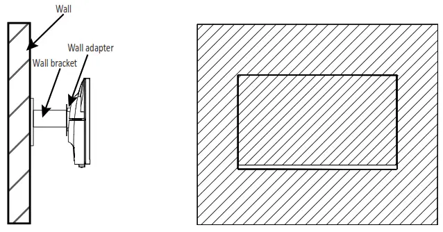 electriQ eiQ-27CVQHD165IFSGHLD 27 Inch QHD 165Hz Curved Monitor - WALL MOUNT INSTALLATION1