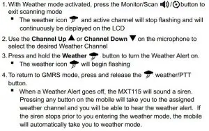 FIG 16 To Enable Weather Alert