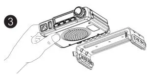 FIG 4 Installing the Mounting Bracket
