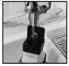 FARBERWARE FHSC600B Collapsible Travel Garment Steamer - FILLING WITH WATER