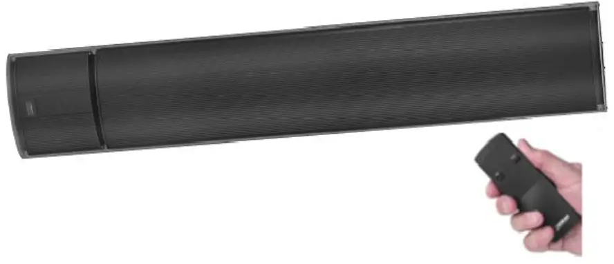 EUROM 333947 1800 Outdoor Heatpanel - 1