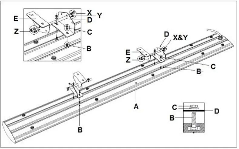 EUROM 333947 1800 Outdoor Heatpanel - Heat panel