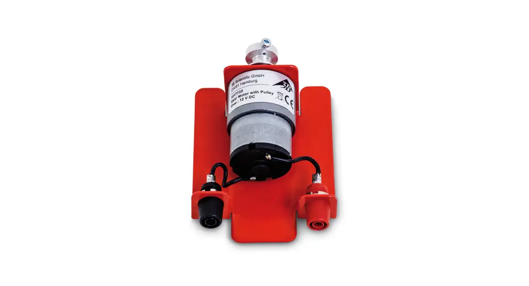 3b Scientific 1017735 Geared Motor With Pulley Instruction Manual