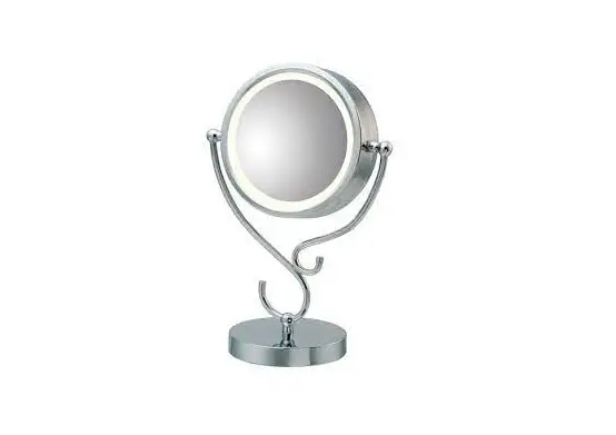 Homedics M-8140 Illuminated Beauty Mirror Spa Reflectives Instruction Manual And Warranty Information Homedics M-8140 Illuminated Beauty Mirror Spa Reflectives Instruction Manual And Warranty Information