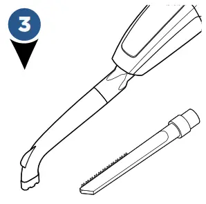 Bissell 2284W Auto-Mate Lithium ION Cordless Hand Vac - Using the Accessories 3