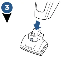 Bissell 2284W Auto-Mate Lithium ION Cordless Hand Vac - Using the Motorized Brush 3