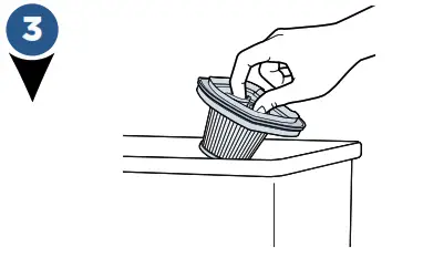 Cleaning or Replacing the FIlter 3