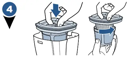 Cleaning or Replacing the FIlter 4