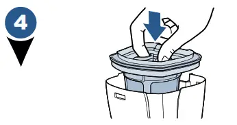 Empty the Dirt Collection Tank 4