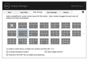 Dell P2721Q 27 4K USB-C Monitor-Easy Arrange 2