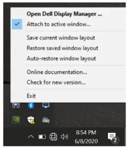 Dell P2721Q 27 4K USB-C Monitor- active window