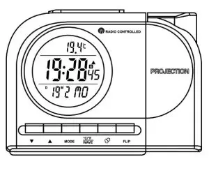 hama RCR 110 Projection Alarm Clock