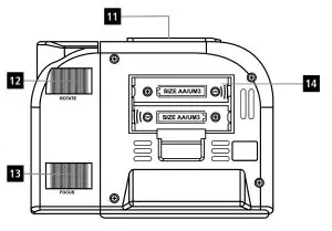 hama RCR 110 Projection Alarm Clock - fig 2