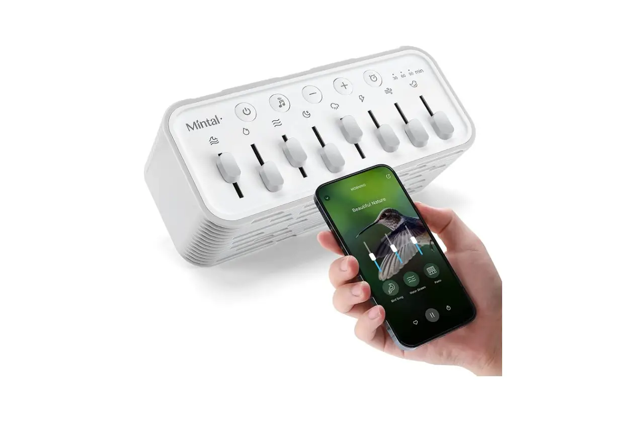 Mintal B094fcbcm3 White Noise Sound Machine User Guide