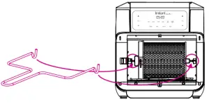 Instant Pot VORTEX PLUS 10 Quart Air Fryer Oven - Removing the Accessory