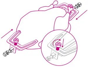 Instant Pot VORTEX PLUS 10 Quart Air Fryer Oven - Rotisserie Spit and Forks 4