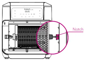 Instant Pot VORTEX PLUS 10 Quart Air Fryer Oven - Rotisserie Spit or Basket 2
