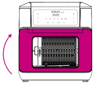 Instant Pot VORTEX PLUS 10 Quart Air Fryer Oven - Rotisserie Spit or Basket 4