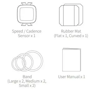 COOSPO BK467 Cadence Sensor Speed For Professional Cycling - Accessories