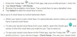 Change the clock face