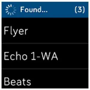 To pair a new Bluetooth audio device