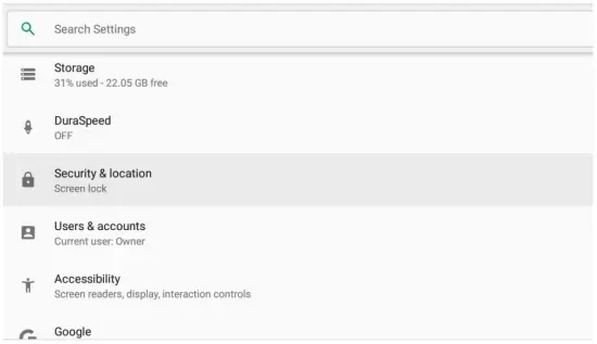 Risu Usa ENHANCEMENT01 Tablet computer series 8