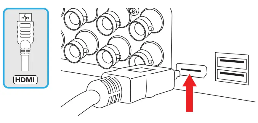 NIGHT OWL BTD8 Series BTD81LSA 88 B Digital Video Recorder - cable