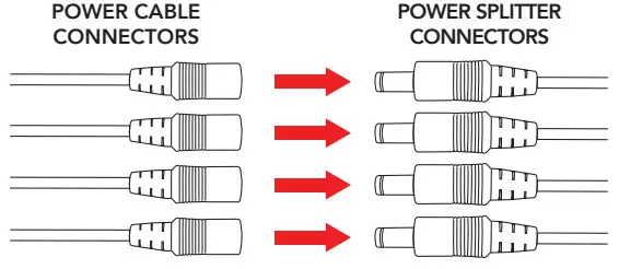 NIGHT OWL BTD8 Series BTD81LSA 88 B Digital Video Recorder - power cable3
