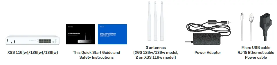 SOPHOS XGS 116 Security Appliance fig 1