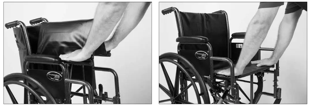 Everst Jennings Wheelchair - UNFOLDING THE WHEELCHAIR