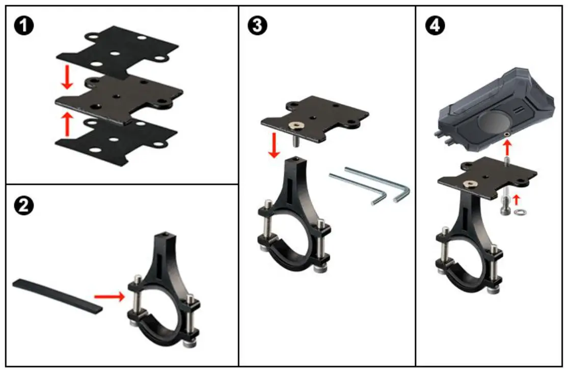 Shenzhen Zhongfeng Technology MD30 Motorcycle Dash Camera - fig 7