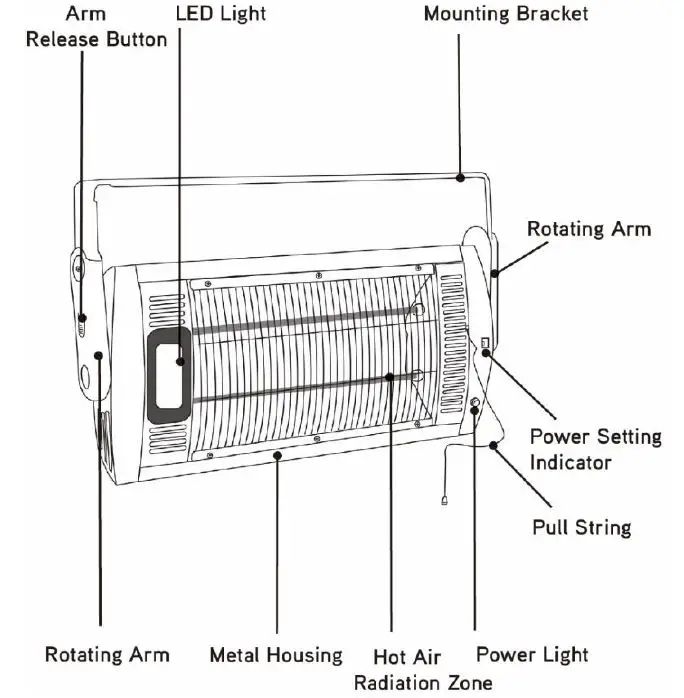 Lifeplus-CH-1500-Wall-Mounted-Garage-Heater-FIG 2