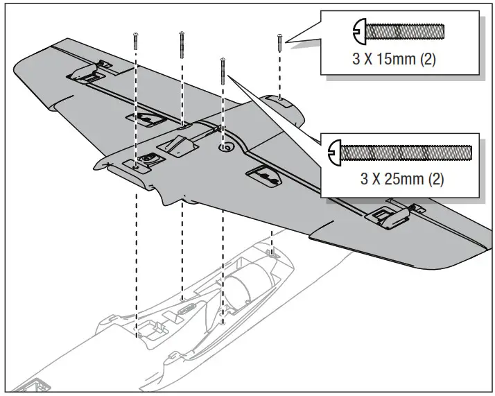 HORIZON HOBBY Habu Sts - Assemble the Aircraft