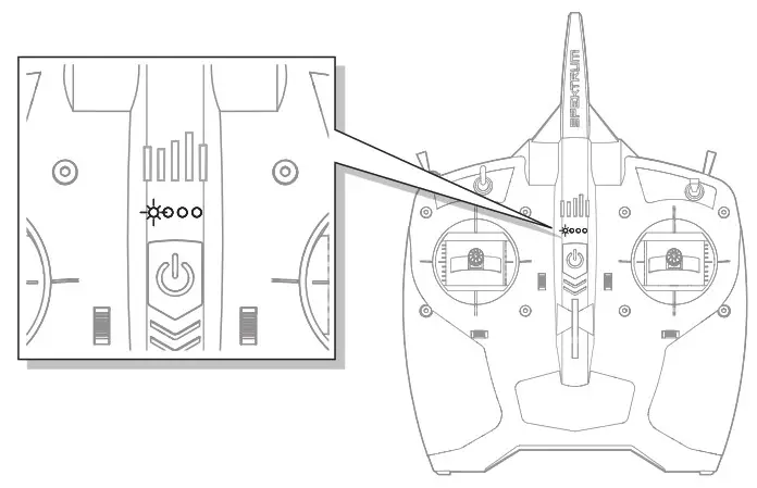 HORIZON HOBBY Habu Sts - Battery Voltage Level
