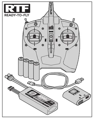 HORIZON HOBBY Habu Sts - Box Contents 1