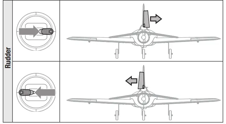 HORIZON HOBBY Habu Sts - Control Direction Test 2