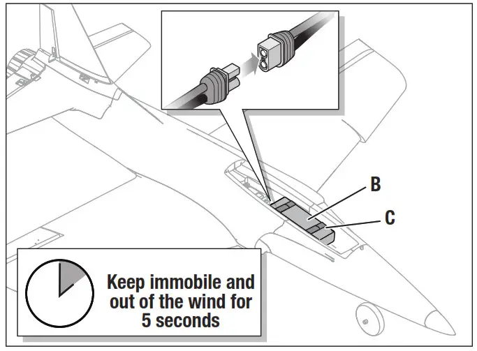 HORIZON HOBBY Habu Sts - Flight Battery Installation 3