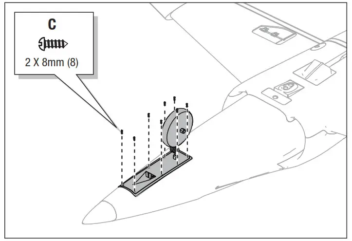HORIZON HOBBY Habu Sts - Nose Gear Installation 2