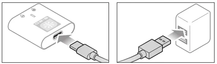HORIZON HOBBY Habu Sts - To charge the included flight battery