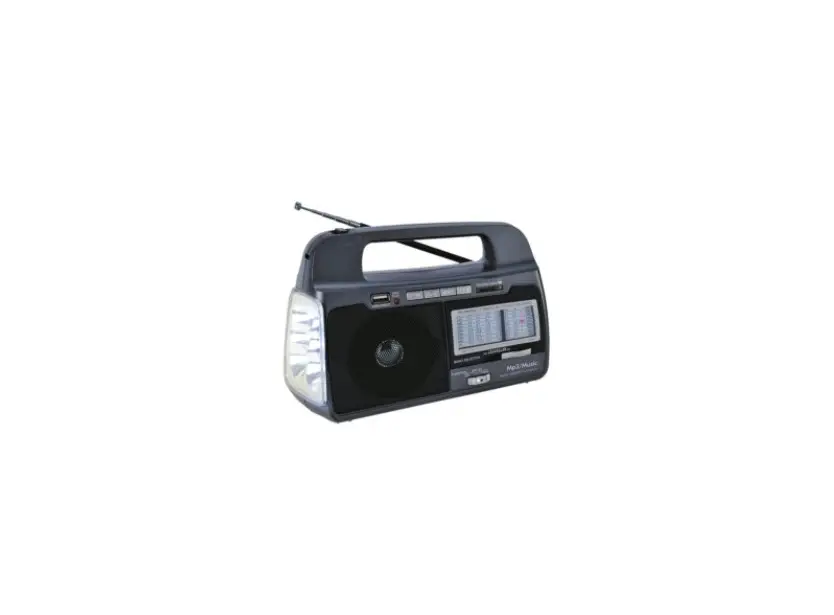 Eurotops Ep591n Am-fm-sw Solar Dynamo Radio User Manual