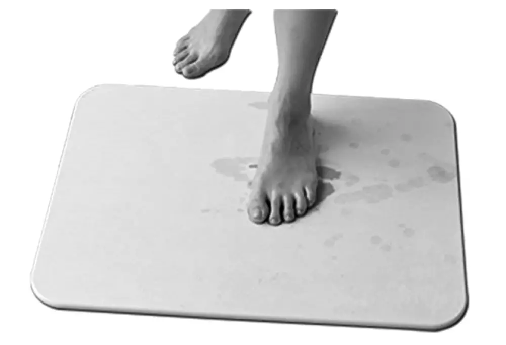 MEDIC THERAPEUTICS C455426 Diatomite Non-Slip Absorbent Bath Mat Product