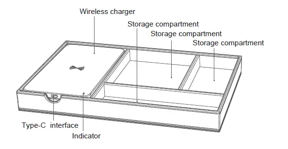 GEM GROUP-100813-Truman-Wireless-Charging -Accessory-Tray -fig 1