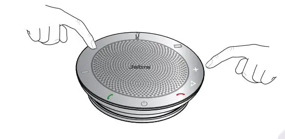 Jabra PHS002W Speak 510 Mid-Range Portable USB and Bluetooth Speakerphone - Switch between bluetooth devices