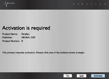 Neuraldsp VST Parallax 1